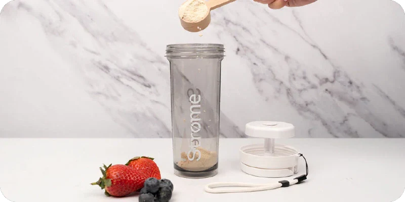 strome shaker cup and fruit